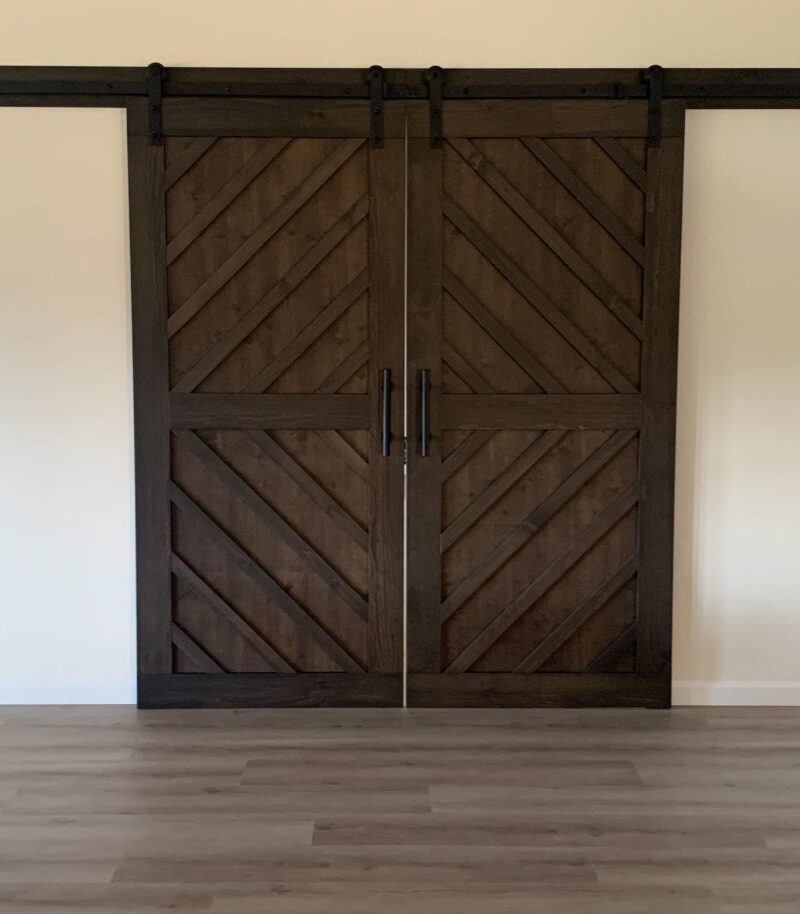 Cornerstone Doorworks — handcrafted wood sliding door